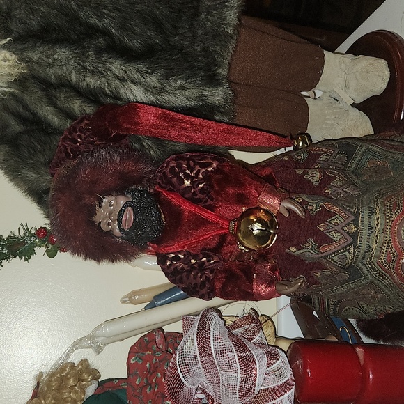 African American Santa christmas figure holiday decoration ashland - Picture 4 of 4